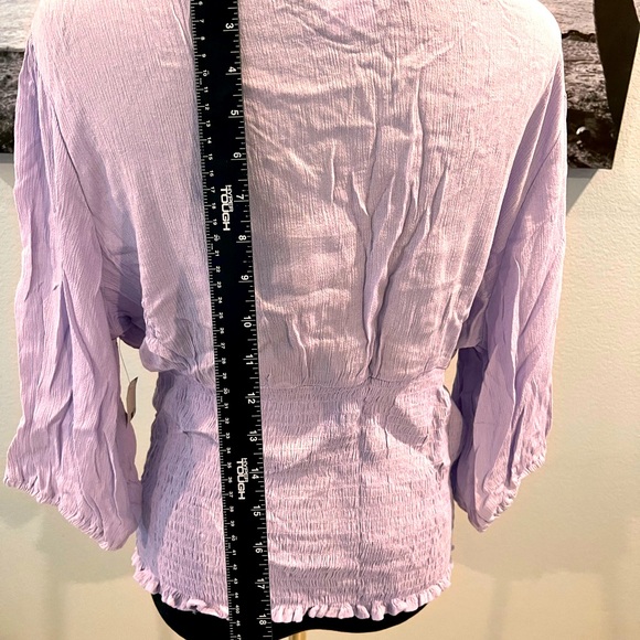 NOBO - lavender smocked top - cute!!! 💜 - Picture 12 of 14